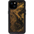 Gold and Black Marble iPhone 15 Plus Waterproof Case